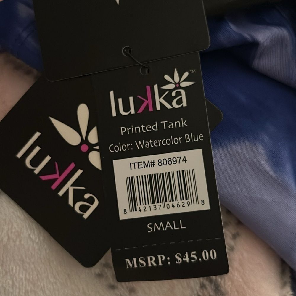 NWT Lukka Ladies tank top small - Picture 8 of 8